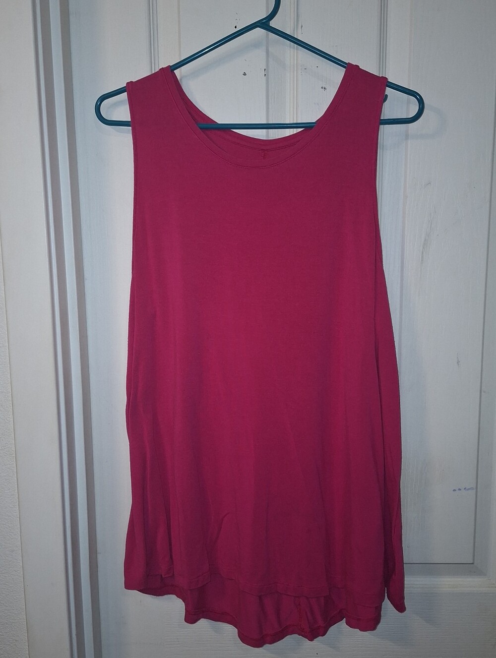 Apt. 9 Fuchsia Scoop Neck Tank Top Size XL
